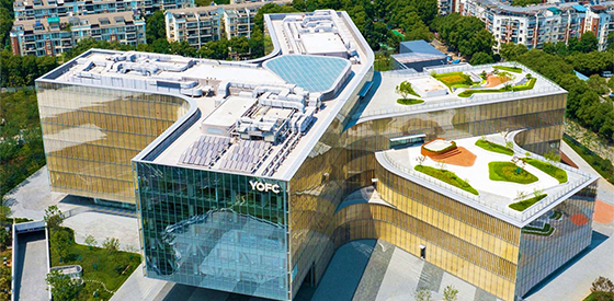 Wuhan YOFC Headquarters Facade