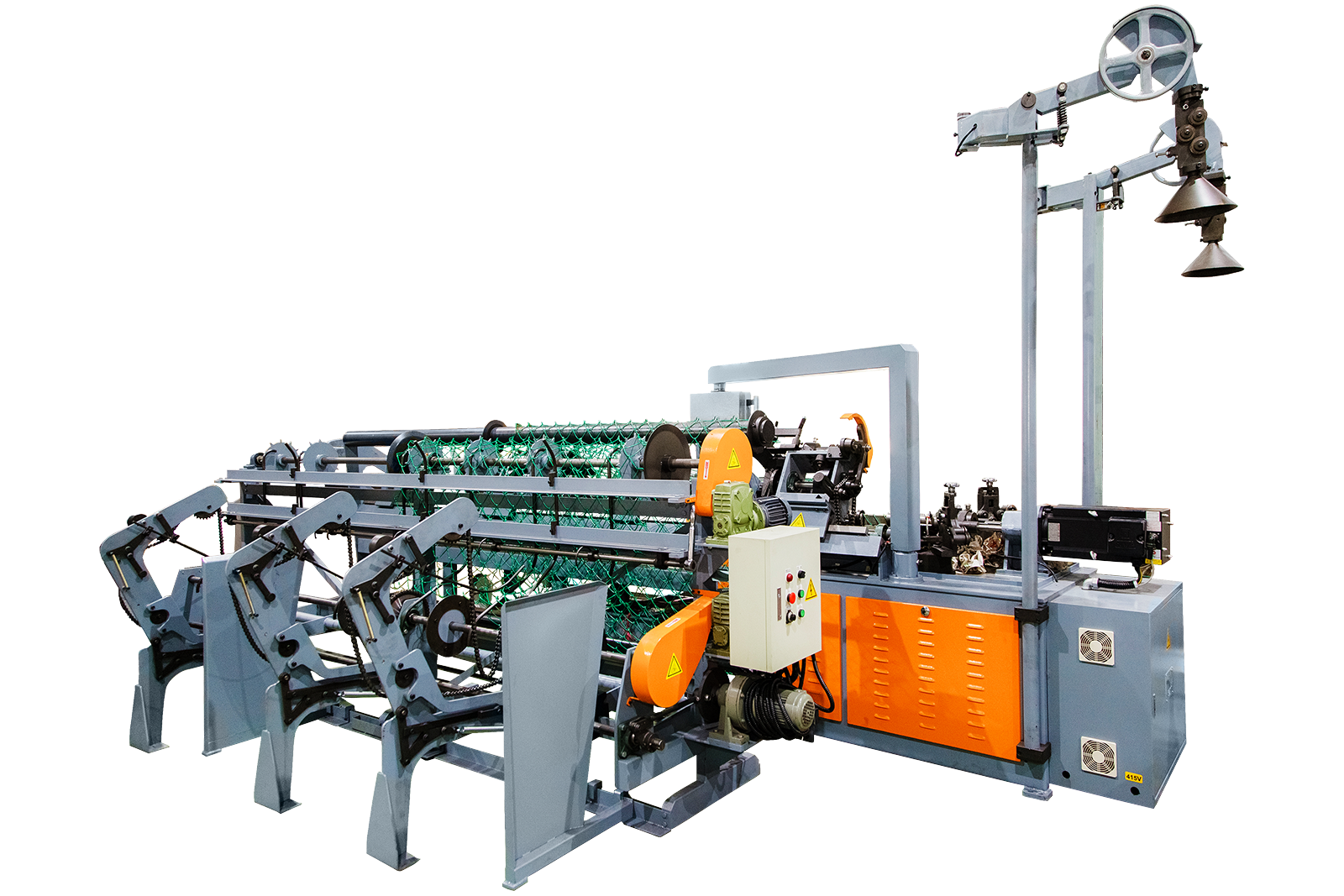 High Speed Chain Link Fencing Machine | Jun-en Enterprise Corp.